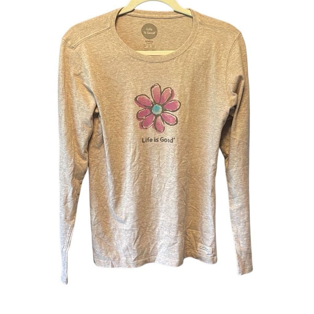 Life is Good long sleeve tshirt small NWT